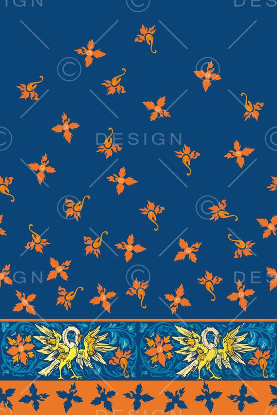 定位花印花华亿平台图片