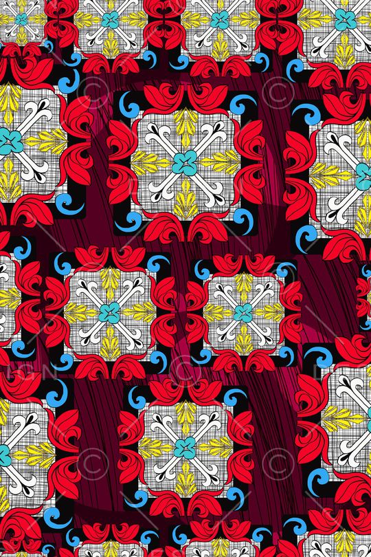 抽象印花华亿平台图片