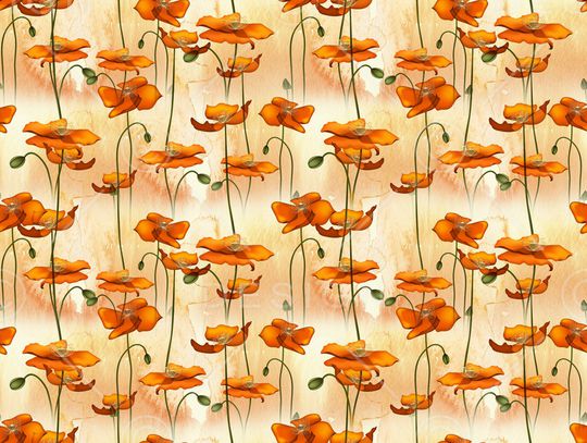 虞美人印花华亿平台图片