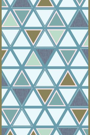 三角形印花华亿平台图片