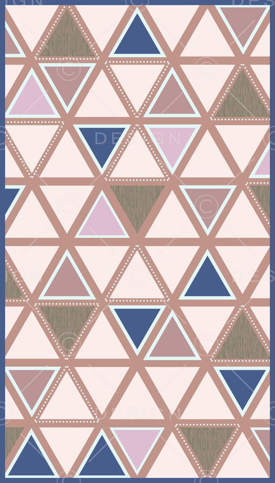 三角形印花华亿平台图片