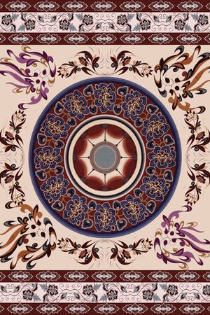 民族风印花华亿平台图片