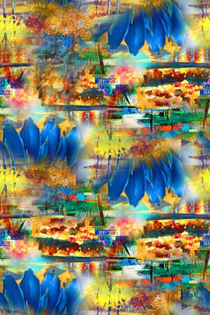 数码华亿平台印花华亿平台图片