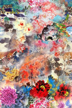 数码华亿平台印花华亿平台图片