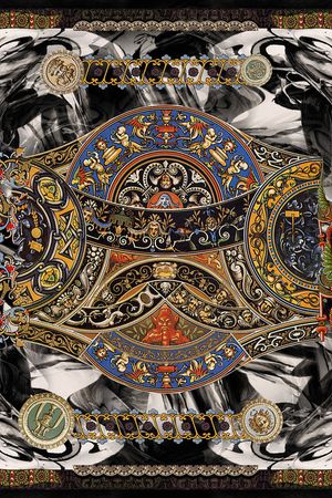 民族风印花华亿平台图片