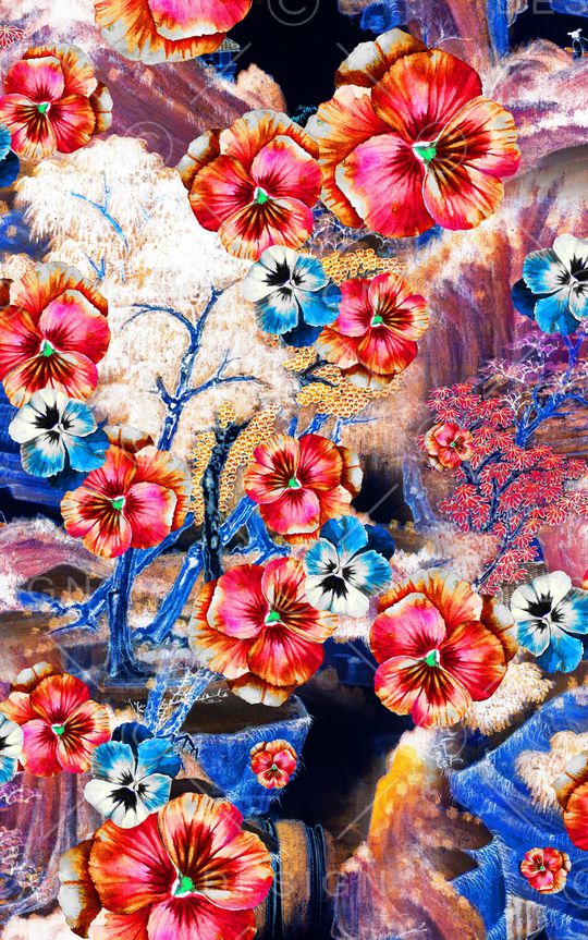 数码华亿平台印花华亿平台图片