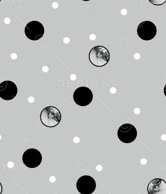 波点印花华亿平台图片