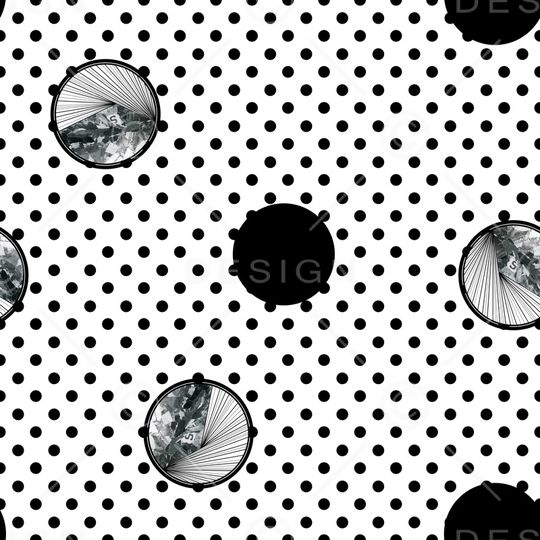 波点印花华亿平台图片