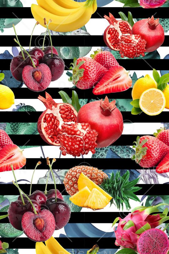 水果印花华亿平台图片