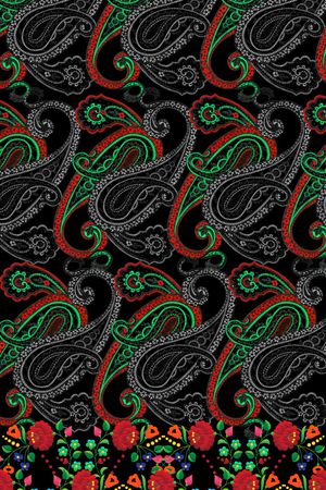 手绘花卉印花华亿平台图片