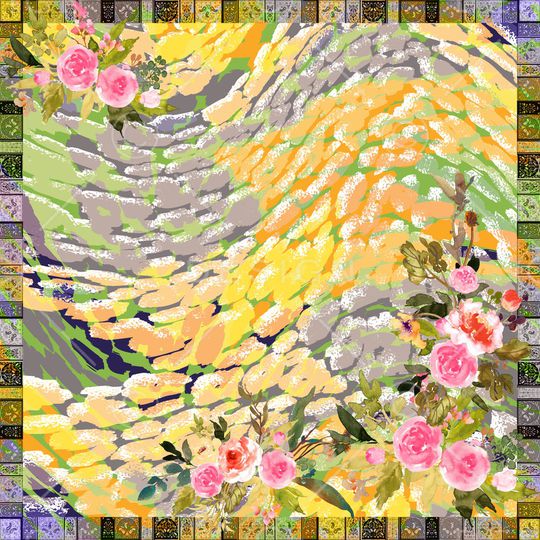 民族风印花华亿平台图片