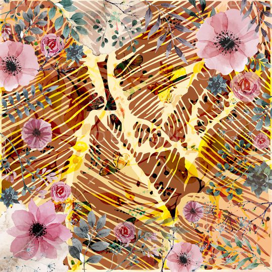 民族风印花华亿平台图片