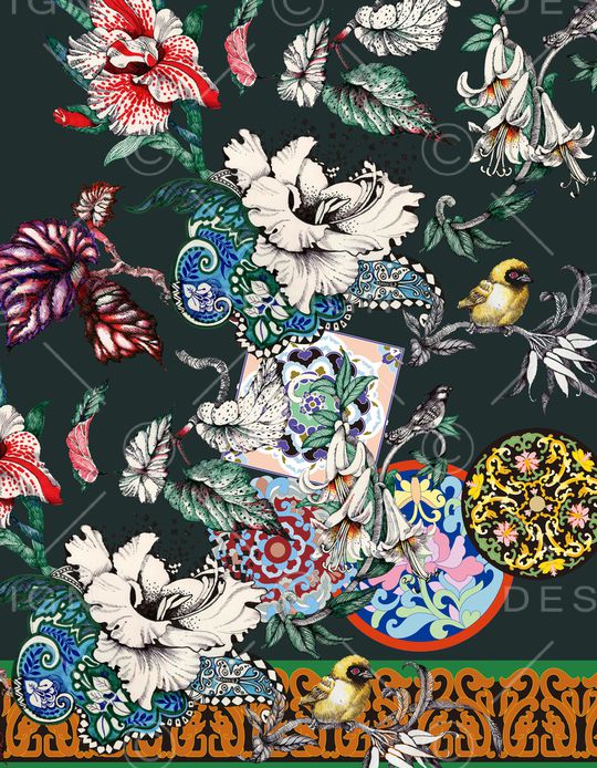 数码华亿平台印花华亿平台图片