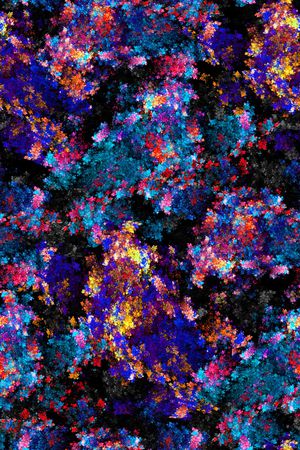 分形印花华亿平台图片