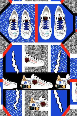 男装印花华亿平台图片