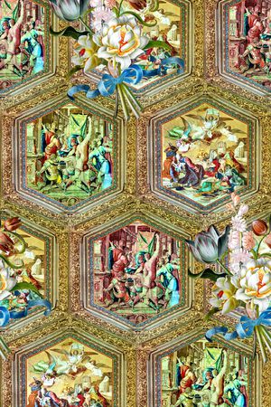 民族风印花华亿平台图片