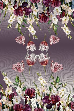 数码华亿平台印花华亿平台图片