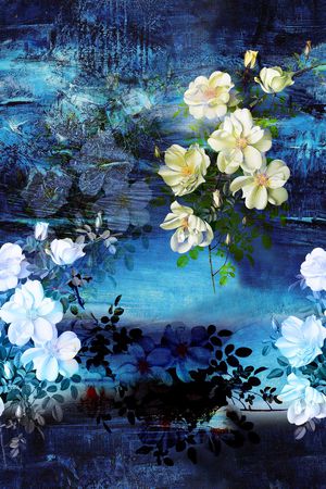 抽象印花华亿平台图片