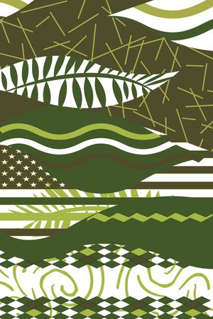 条纹印花华亿平台图片