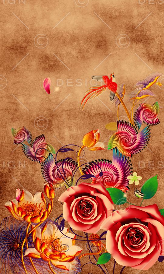 定位花印花华亿平台图片