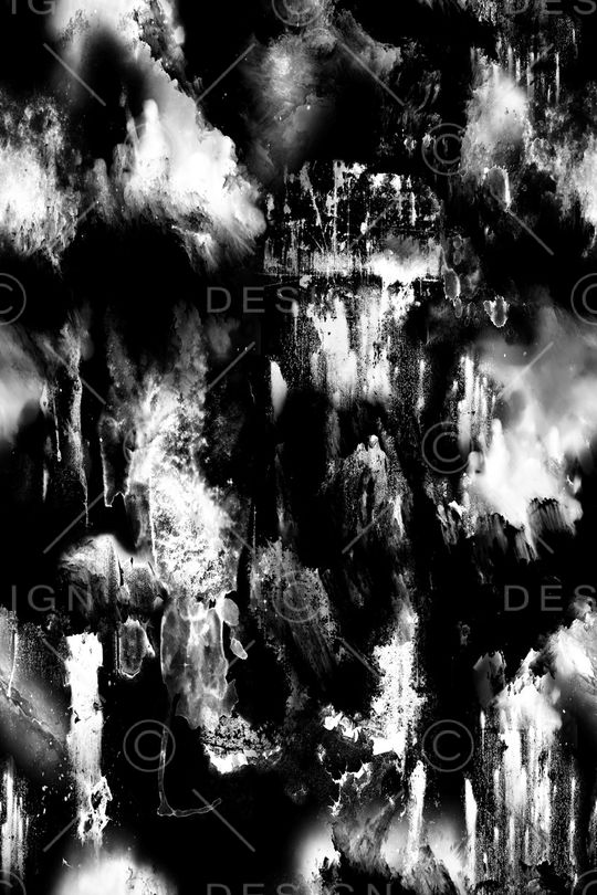 黑白抽象印花华亿平台图片