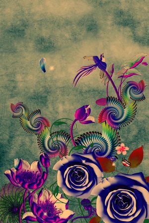 定位花印花华亿平台图片