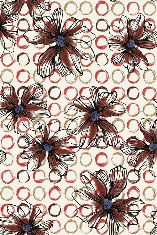 线条印花华亿平台图片