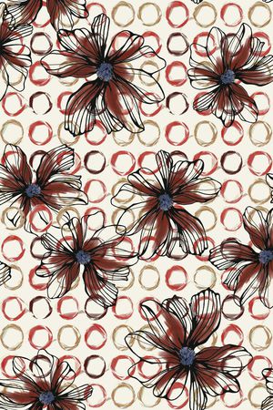 线条印花华亿平台图片