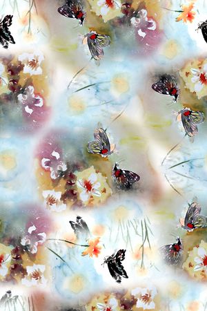 绘画印花华亿平台图片