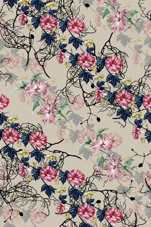 抽象印花华亿平台图片