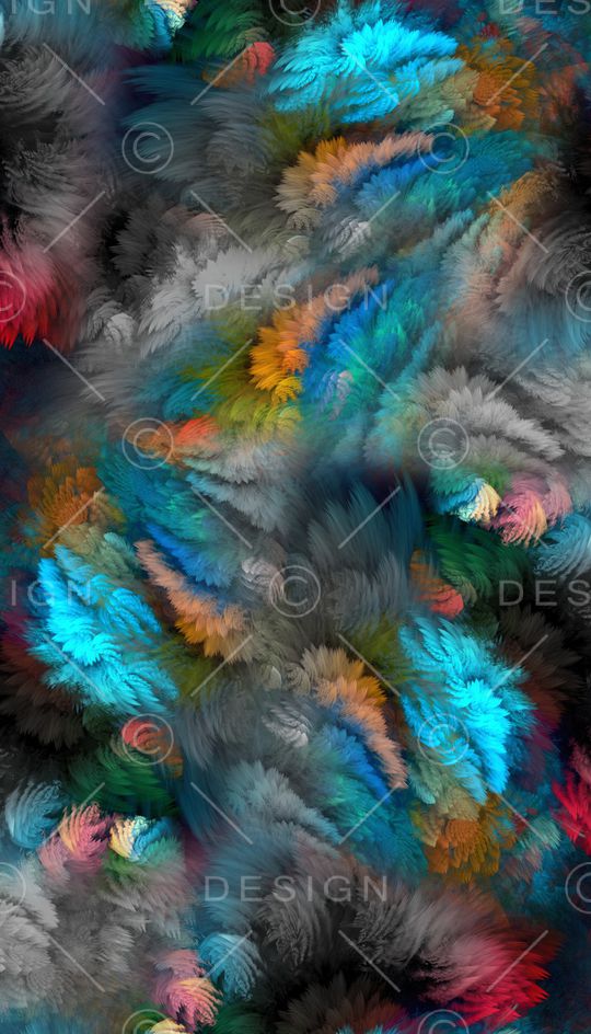 抽象印花华亿平台图片