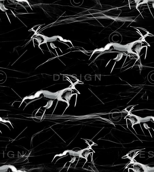 抽象男装印花华亿平台图片