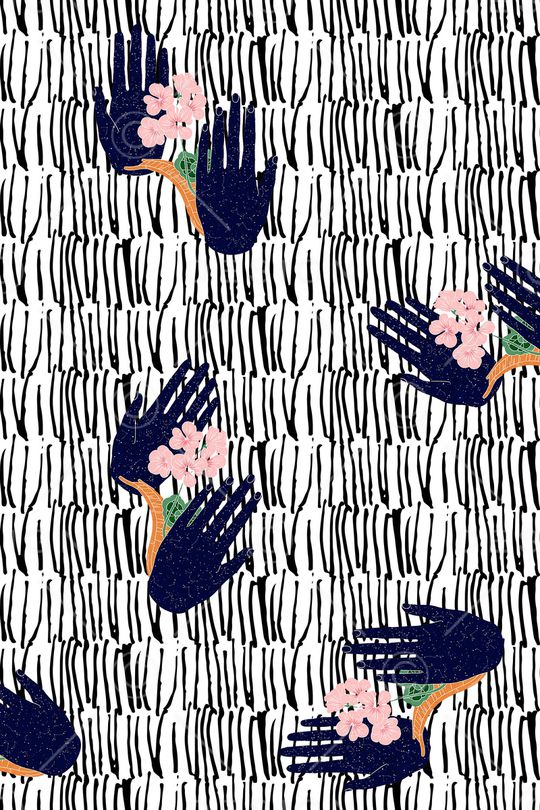 手印花华亿平台图片