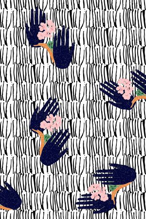 手印花华亿平台图片