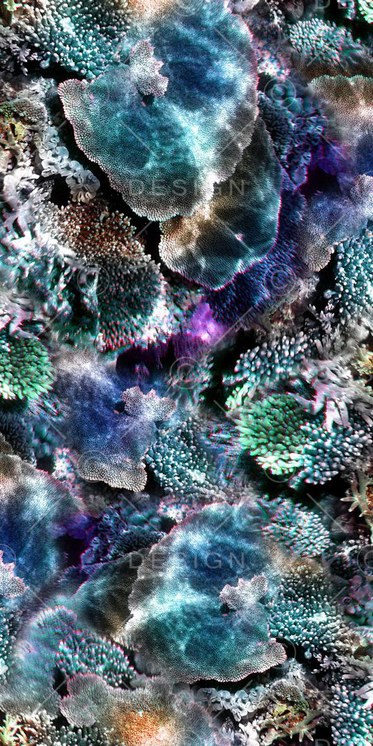 珊瑚印花华亿平台图片