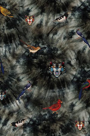 抽象印花华亿平台图片