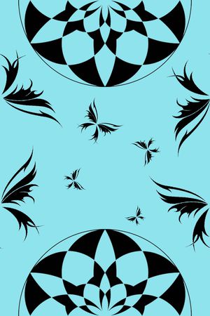 水彩花卉印花华亿平台图片