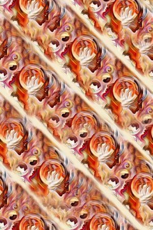 线条印花华亿平台图片