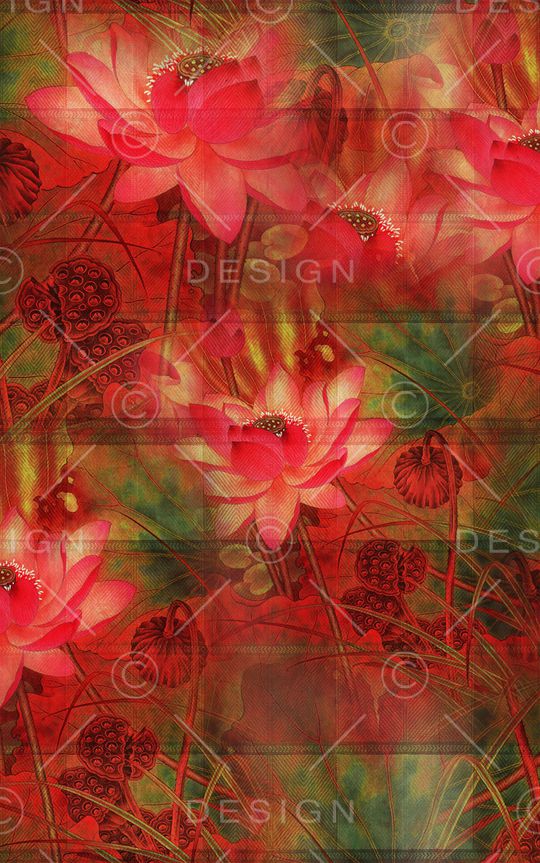 中国风印花华亿平台图片