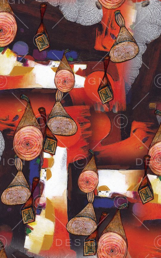 肌理印花华亿平台图片