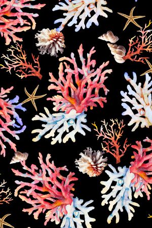 珊瑚印花华亿平台图片