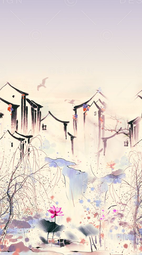 荷花印花华亿平台图片