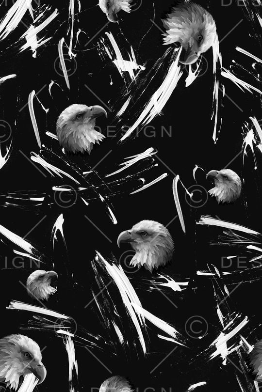 老鹰印花华亿平台图片