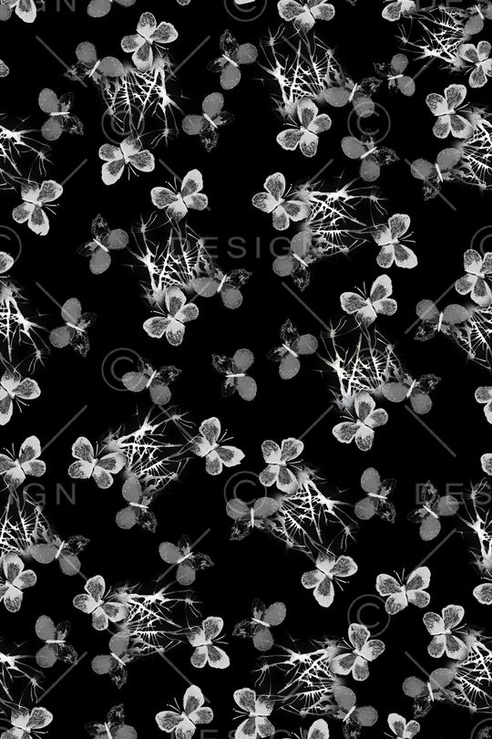 黑白华亿平台印花华亿平台图片