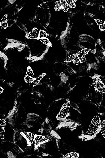 937405-抜印 抽象纹理底纹 蝴蝶