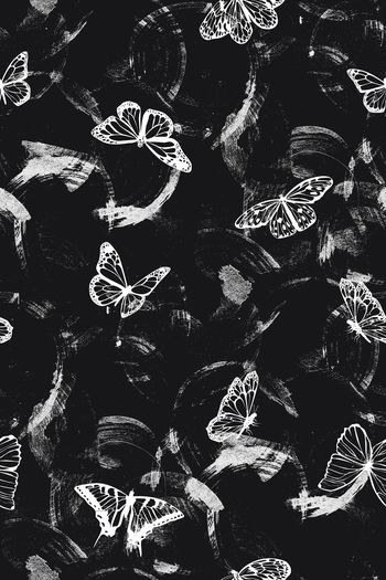 937406-抜印 抽象纹理底纹 蝴蝶--2