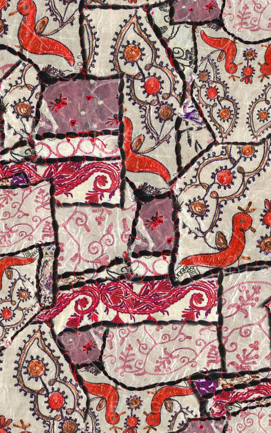 线条印花华亿平台图片