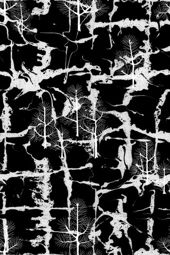 937765-抜印 抽象纹理 松树