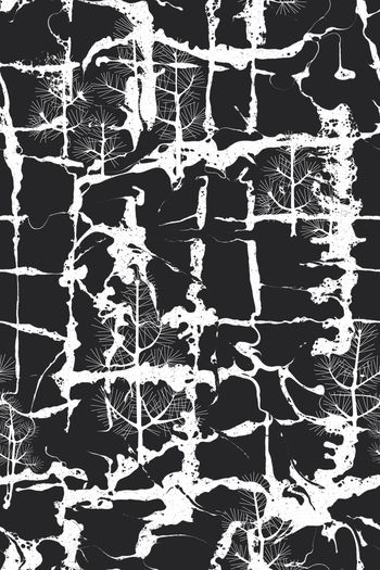 937768-抜印 抽象纹理 松树--3