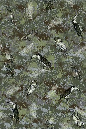 男装印花华亿平台图片